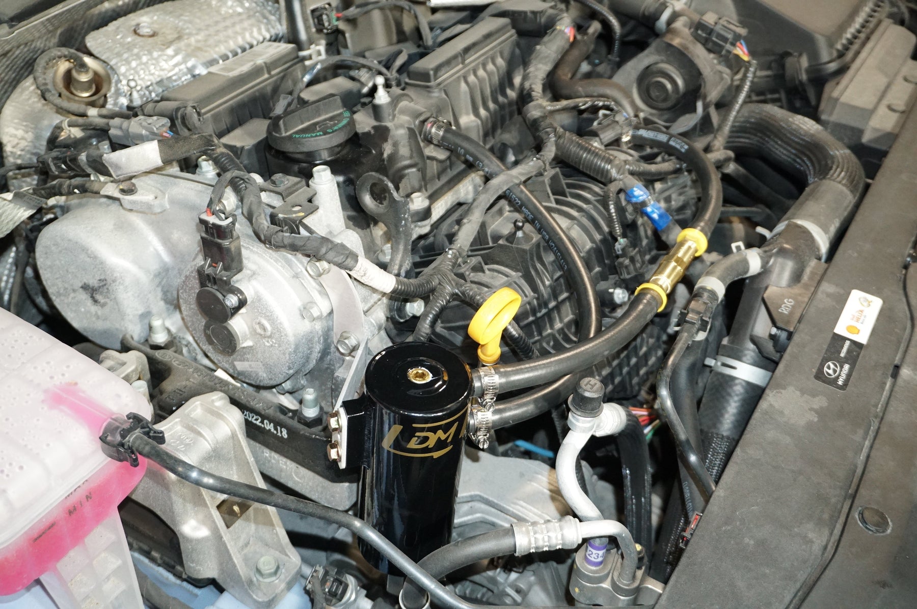 Damond Motorsports Hyundai Elantra N Stage 1 Oil Catch Can Kit Install Guide