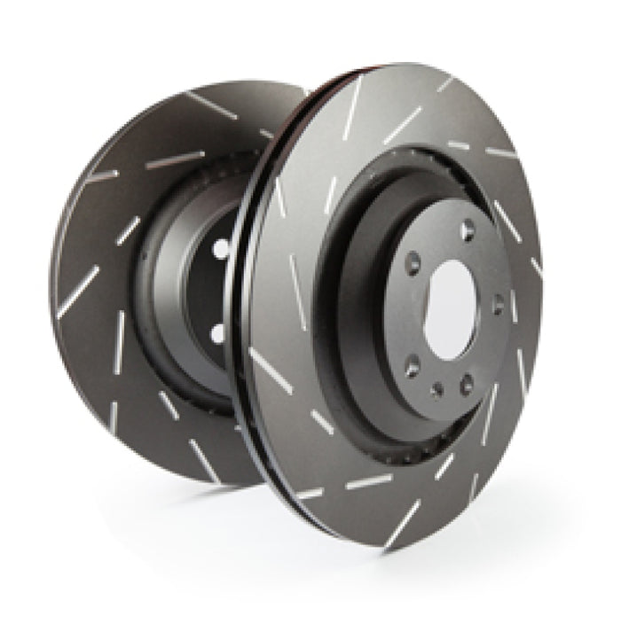 EBC 2019+ Hyundai Veloster (2nd Gen) N 2.0T USR Slotted Front Rotors available at Damond Motorsports