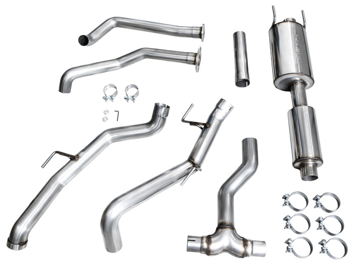 AWE 0FG Exhaust for 3rd Gen Toyota Tundra - BashGuard Only available at Damond Motorsports