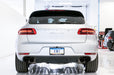 AWE Tuning Porsche Macan Track Edition Exhaust System - Diamond Black 102mm Tips available at Damond Motorsports
