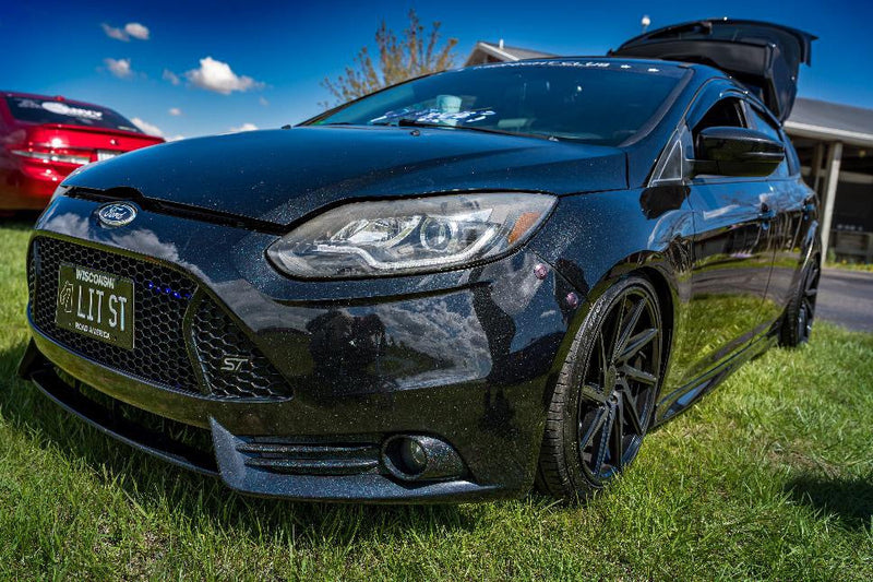 3rd Generation Ford Focus (2010-2018) and Focus ST/RS Bumper Fitment Solution available at Damond Motorsports