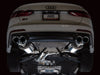 AWE Tuning 19-23 Audi C8 S6/S7 2.9T V6 AWD Touring Edition Exhaust - Chrome Silver Tips available at Damond Motorsports