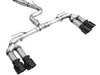 AWE 22-24 Audi 8Y S3 Track Edition Exhaust - Diamond Black Tips available at Damond Motorsports