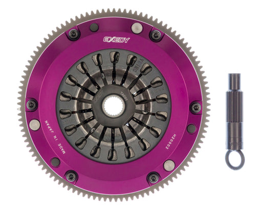 EXEDY Sport Performance Hyper Single Clutch: Sprung Center Disc: Pull Type Cover: For use w/ Hyper Accessory Kit HCAK105 PN#HH01SD available at Damond Motorsports