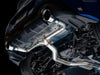 AWE Subaru BRZ/ Toyota GR86/ Toyota 86 Track Edition Cat-Back Exhaust- Chrome Silver Tips available at Damond Motorsports