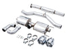AWE Subaru BRZ/ Toyota GR86/ Toyota 86 Touring Edition Cat-Back Exhaust- Chrome Silver Tips available at Damond Motorsports