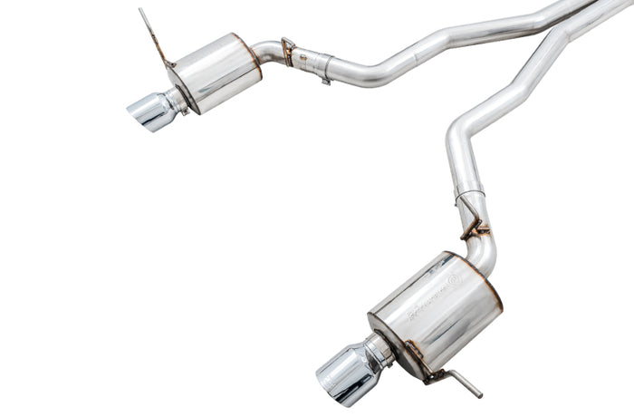 AWE Tuning 2020 Jeep Grand Cherokee SRT Touring Edition Exhaust - Chrome Silver Tips available at Damond Motorsports