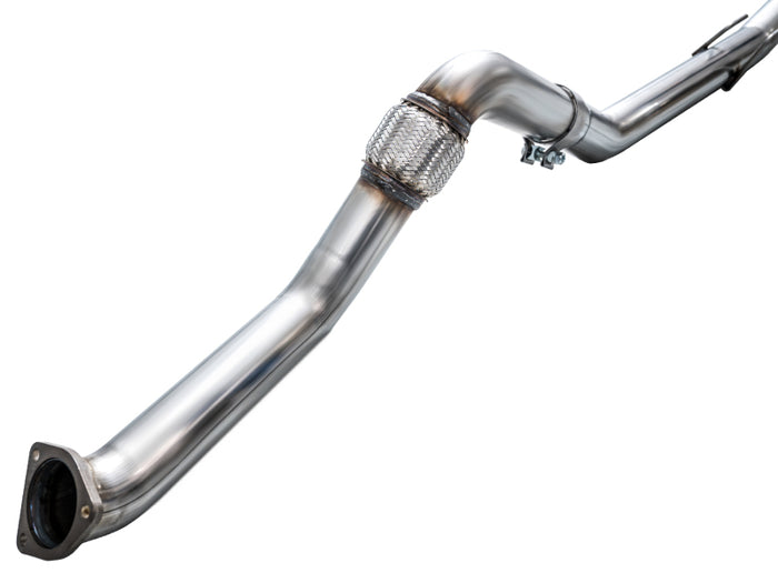AWE Tuning 2024 Acura Integra Type S DE5 FWD Touring Edition Exhaust w/ Triple Chrome Silver Tips available at Damond Motorsports