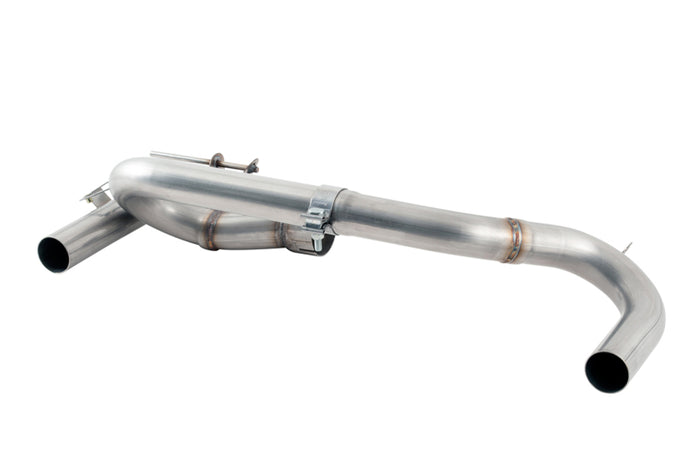 AWE Tuning BMW F3X 340i Touring Edition Axle-Back Exhaust - Chrome Silver Tips (102mm) available at Damond Motorsports