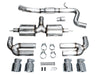 AWE 22-24 Audi 8Y S3 Touring Edition Exhaust - Chrome Silver Tips available at Damond Motorsports
