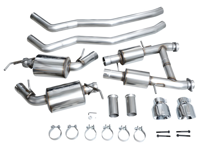 AWE Tuning 11-24 Dodge Durango 5.7L Touring Edition Exhaust w/ Chrome Silver Tips available at Damond Motorsports