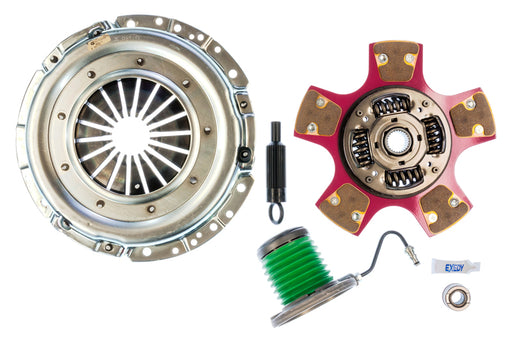 EXEDY Sport Performance Stage 2 Cerametallic Clutch: Paddle Style Disc: Includes Hydraulic CSC Slave Cylinder PN#07953PCSC available at Damond Motorsports