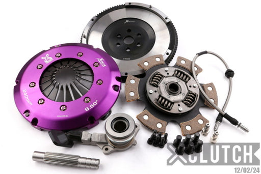 XClutch 13-18 Ford Focus ST 2.0L Stage 2R Extra HD Sprung Ceramic Clutch Kit available at Damond Motorsports