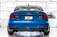 AWE Tuning Audi 8V S3 SwitchPath Exhaust w/Diamond Black Tips 102mm available at Damond Motorsports