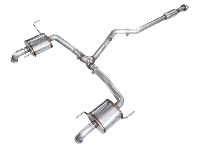 AWE 20-25 Subaru Outback (Wilderness & XT) 0FG Catback Exhaust w/Dual BashGuards available at Damond Motorsports