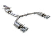 AWE Tuning Audi C7.5 A6 3.0T Touring Edition Exhaust - Quad Outlet Chrome Silver Tips available at Damond Motorsports