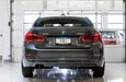 AWE Tuning BMW F3X 28i / 30i Touring Edition Axle-Back Exhaust Single Side - 80mm Black Tips available at Damond Motorsports
