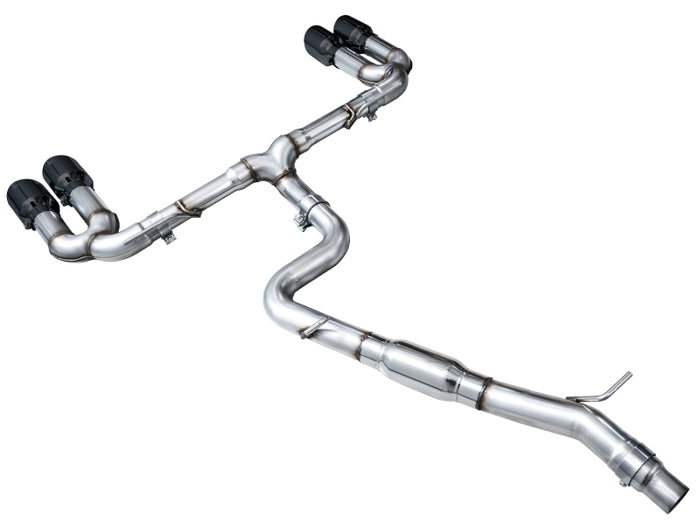 AWE 22-24 Audi 8Y S3 Track Edition Exhaust - Diamond Black Tips available at Damond Motorsports