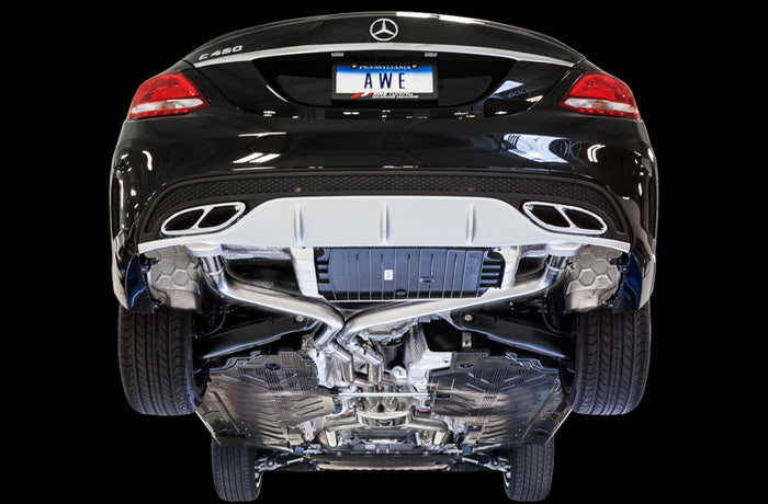 AWE Tuning Mercedes-Benz W205 C450 AMG / C400 Track Edition Exhaust available at Damond Motorsports
