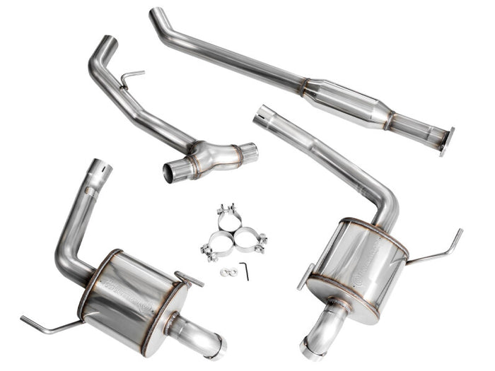 AWE 20-25 Subaru Outback (Wilderness & XT) 0FG Catback Exhaust w/Dual BashGuards available at Damond Motorsports