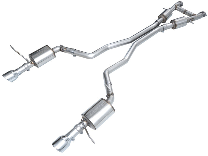 AWE Tuning 11-24 Dodge Durango 5.7L Touring Edition Exhaust w/ Chrome Silver Tips available at Damond Motorsports