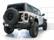 AWE Tuning 22-24 Ford Bronco Raptor 4WD Dual BashGuards Cat-Back SwitchPath Exhaust (No Tips) available at Damond Motorsports