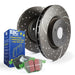 EBC S10 Kits Greenstuff Pads and GD Rotors available at Damond Motorsports