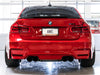 AWE Tuning BMW F8X M3/M4 Track Edition Catback Exhaust - Diamond Black Tips available at Damond Motorsports