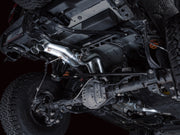 AWE Tuning 22-24 Ford Bronco Raptor 4WD Dual BashGuards Cat-Back SwitchPath Exhaust (No Tips) available at Damond Motorsports