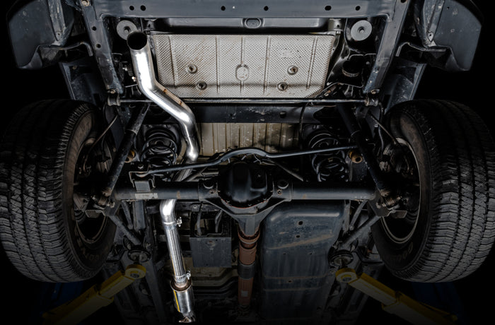 AWE Tuning 20-21 Jeep Gladiator JT 3.6L Trail Edition Cat-Back Exhaust available at Damond Motorsports