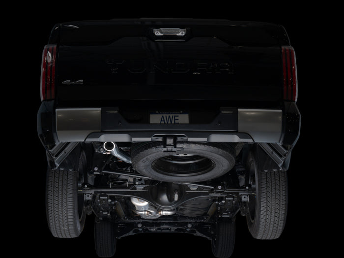 AWE 0FG Exhaust for 3rd Gen Toyota Tundra - BashGuard Only available at Damond Motorsports