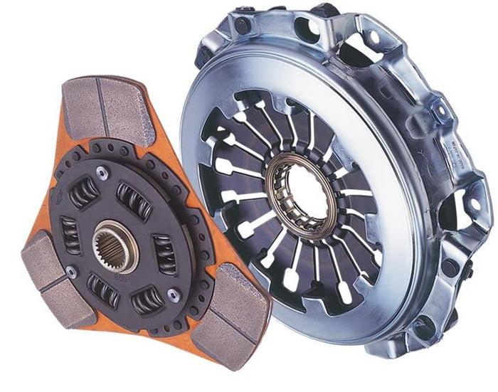 EXEDY Sport Performance Stage 2 Cerametallic Clutch: 4 Puck Disc: Includes HF02 Lightweight Flywheel PN#08951P4FW available at Damond Motorsports