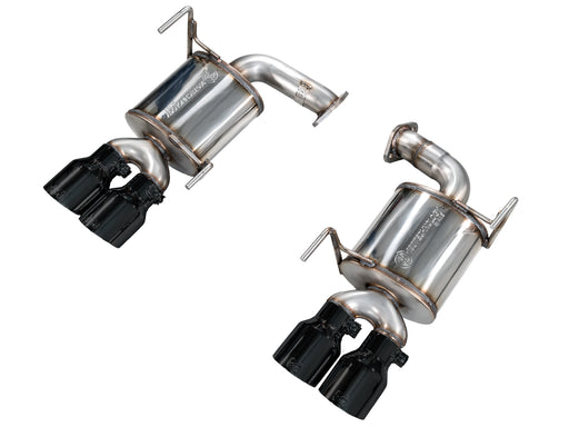 AWE Tuning 22-25 Subaru VB WRX Touring Edition Axleback Exhaust - Diamond Black Tips available at Damond Motorsports