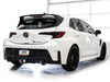 AWE 23-24 Toyota GR Corolla Track Edition Catback Exhaust - Chrome Silver Tips available at Damond Motorsports
