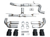 AWE 22-24 Audi 8Y S3 Track Edition Exhaust - Diamond Black Tips available at Damond Motorsports