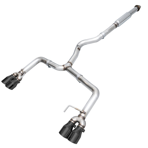 AWE Tuning Subaru WRX/STI VA/GV Sedan Track Edition Exhaust - Diamond Black Tips (102mm) available at Damond Motorsports