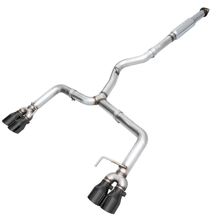 AWE Tuning Subaru WRX/STI VA/GV Sedan Track Edition Exhaust - Diamond Black Tips (102mm) available at Damond Motorsports
