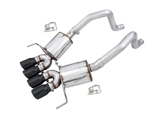 AWE Tuning 14-19 Chevy Corvette C7 Z06/ZR1 Touring Edition Axle-Back Exhaust w/Black Tips available at Damond Motorsports