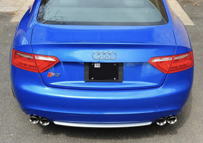 AWE Tuning Audi B8 S5 4.2L Track Edition Exhaust System - Diamond Black Tips available at Damond Motorsports