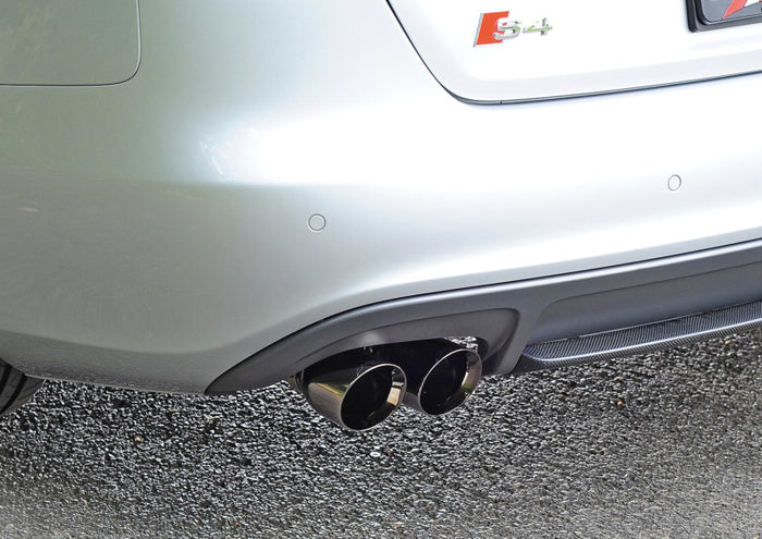 AWE Tuning Audi B8 / B8.5 S4 3.0T Touring Edition Exhaust - Diamond Black Tips (90mm) available at Damond Motorsports