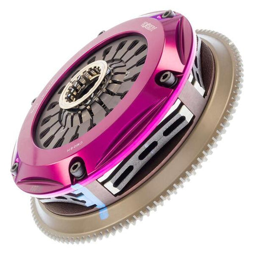 EXEDY Sport Performance Hyper Twin Cerametallic Clutch: Sprung Center Disc: Pull Type Cover: For use w/ Hyper Accessory Kit MBAK101 PN#MM062HD available at Damond Motorsports