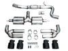 AWE 22-24 Audi 8Y S3 Touring Edition Exhaust - Diamond Black Tips available at Damond Motorsports