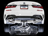 AWE Tuning 2019+ BMW M340i (G20) Resonated Touring Edition Exhaust (Use OE Tips) available at Damond Motorsports
