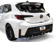 AWE 23-24 Toyota GR Corolla Touring Edition Catback Exhaust - Chrome Silver Tips available at Damond Motorsports