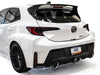 AWE 23-24 Toyota GR Corolla Track Edition Catback Exhaust - Chrome Silver Tips available at Damond Motorsports