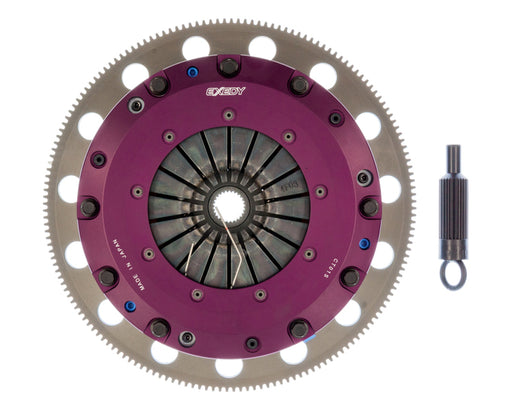 EXEDY Sport Performance Hyper Twin Cerametallic Clutch: Strap Drive Type: Sprung Center Disc: Push Type Cover: For use w/ Hyper Accessory Kit GMAK100 PN#GT04SD available at Damond Motorsports