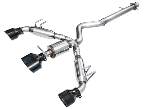 AWE Tuning 2023+ Toyota GR Corolla Track Edition Exhaust - Diamond Black Tips available at Damond Motorsports