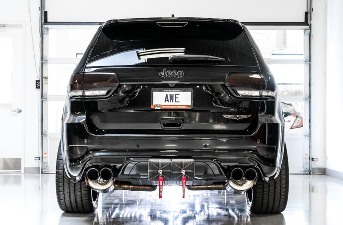 AWE Tuning 2020 Jeep Grand Cherokee SRT/Trackhawk Touring Edition Exhaust - Use w/Stock Tips available at Damond Motorsports