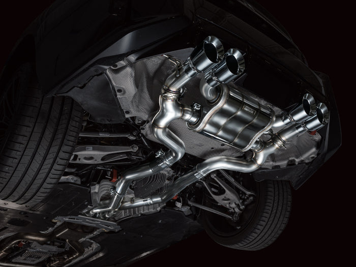 AWE Tuning 23-24 BMW G87 M2 SwitchPath Edition Exhaust - Chrome Silver Tips available at Damond Motorsports