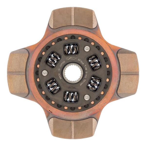 EXEDY Sport Performance Replacement Clutch Disc: Stage 2 Cerametallic 4 Puck Disc PN#HD10T1 available at Damond Motorsports
